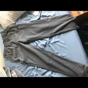 Small gray nike dri fit joggers
